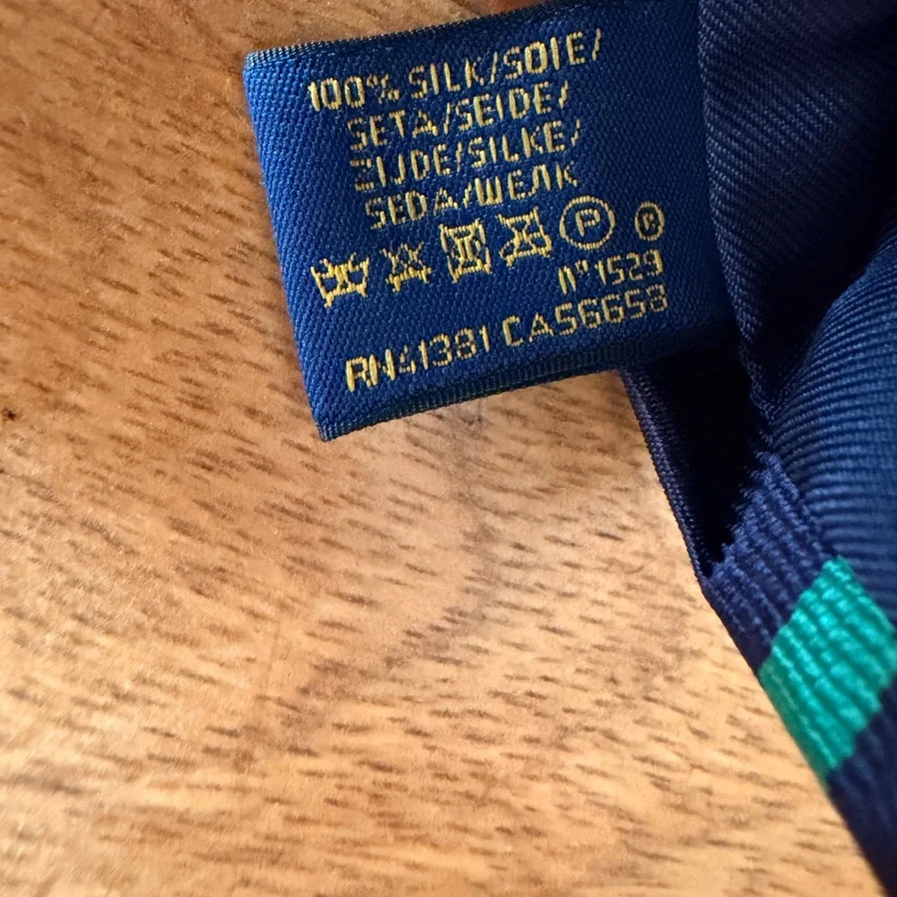 Polo by Ralph Lauren Striped Silk Tie